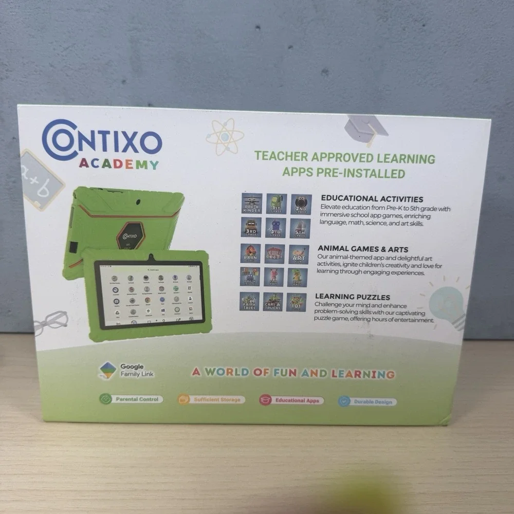 Contixo V8-2‎ 32GB Android Dual Camera Wi-Fi Bluetooth 7 inch Tablet - Green